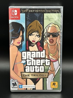 Grand Theft Auto: The Trilogy - The Definitive Edition - Nintendo Switch Sealed