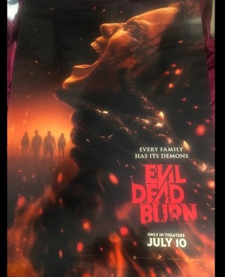 Evil Dead Burn Original 27x40 DS Movie Theatre Poster 2026