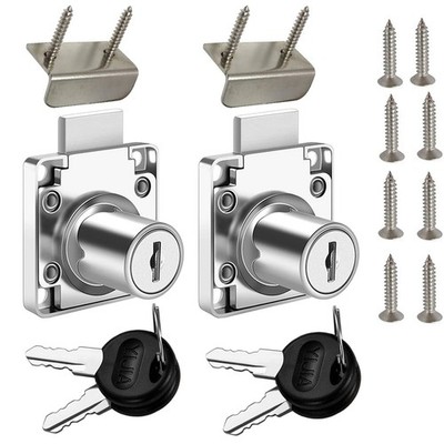 Cabinet Drawer Lock Furniture Locker Lock【Keyed Alike】 All Keys for This Prod...
