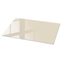Glasplatte FüR Den Tisch Als Dekorative Schutzauflage Steingelb 120X60 Cm
