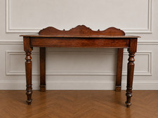 An Antique Victorian 19th Century Mahogany Hall Console Table ~Delivery Availabl