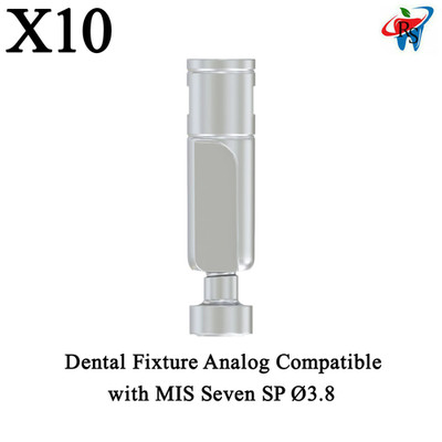 10pcs Dental CAD/CAM Model Digital Fixture Analog Compatible With MIS SP Ø4.6mm