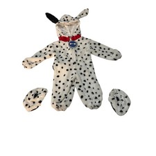 101 Dalmatians Infant 6-12 month Puppy dog Costume Halloween EUC
