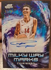 2023-24 Topps Cosmic Chrome Milky Way Marks Tyler Herro MWM-TH Black Eclipse /10