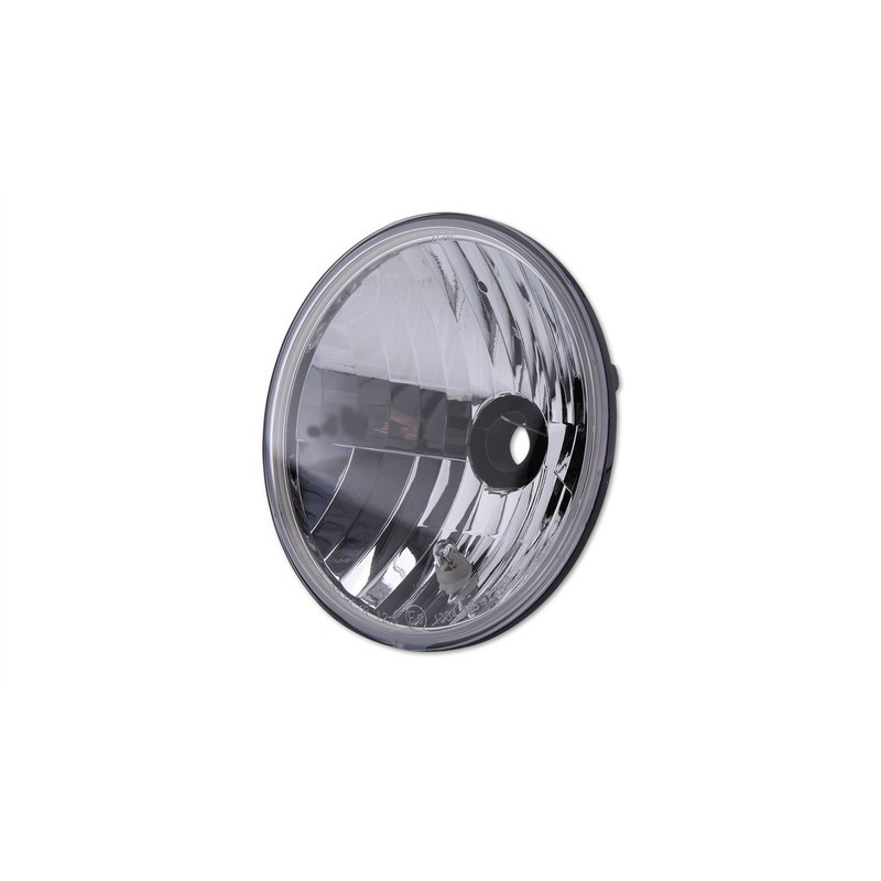 Insert H4 HIGHSIDER 7 pouces pour phare de moto custom et optique de rechange avec veilleuse