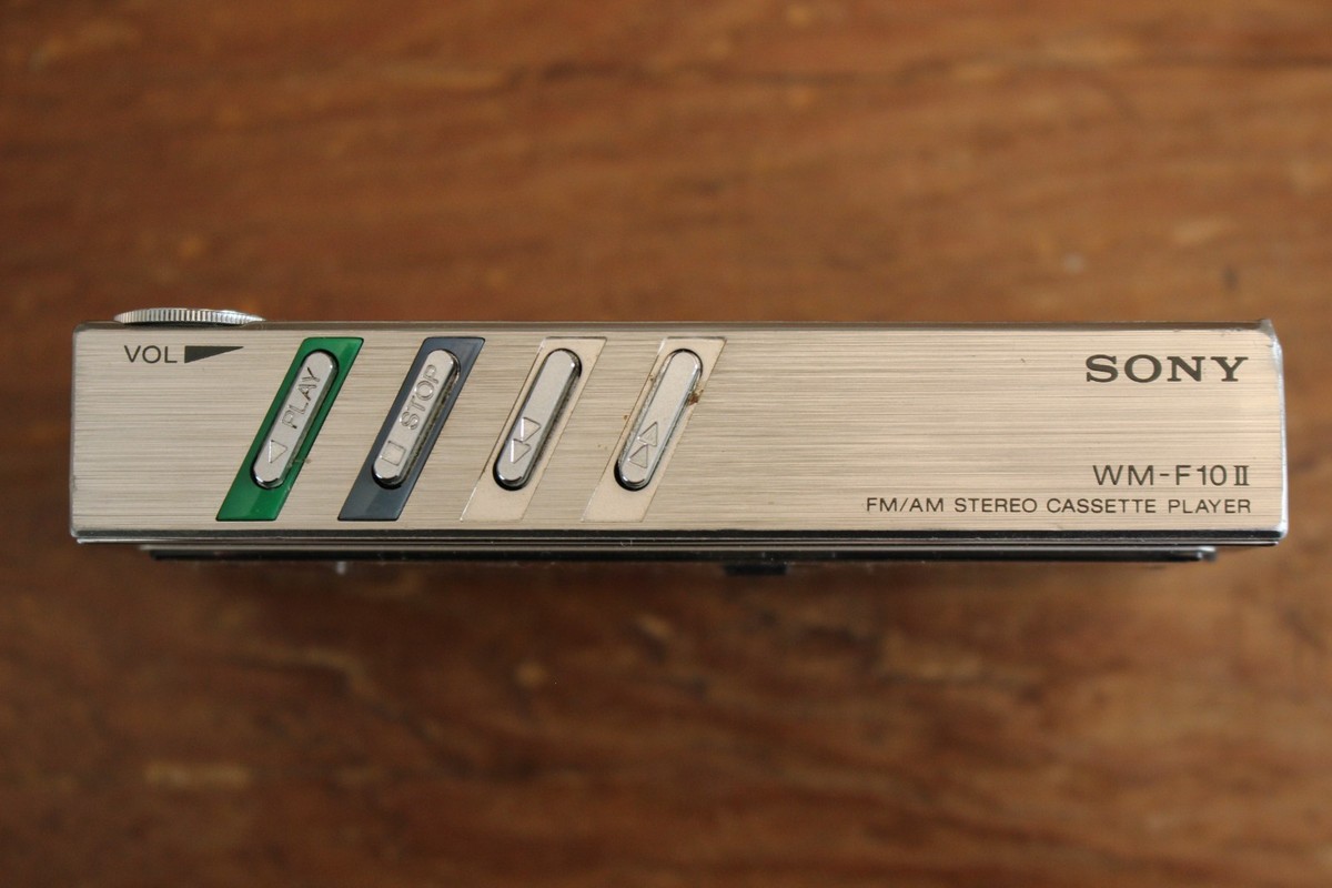 WM-F10 Ⅱ SONY　カセットプレイヤー Vintage Sony Walkman WM-F10II Stereo Cassette Player WM-F10