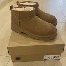UGG - Kids Classic Ultra Mini New Heights Boots Chestnut Size 5 Youth