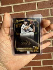 2025 Bowman Draft Gold Ink Auto /15 Zach Root - Dodgers First Round Pick