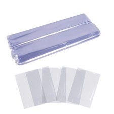 150 PCS Clear PVC Heat Shrink Wrap Bags 14x20 Inch Gift Basket Soap Shoes