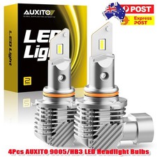 AUXITO 9005 LED HB3 Bulbs No Modification Direct Required Replacement