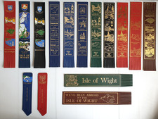BOOKMARK LEATHER Isle of Wight Cowes Shanklin Sandown Needles Godshill Newport