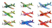 12X Styropor Gleiter Flieger Flugzeug Wurfgleiter Fighter 22Cm Mitgebsel Tombola