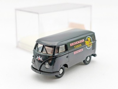 BREKINA H0 VW T1 BUS Bulli 1:87 ''Brinkmann Tabak Bremen'' Schwarz