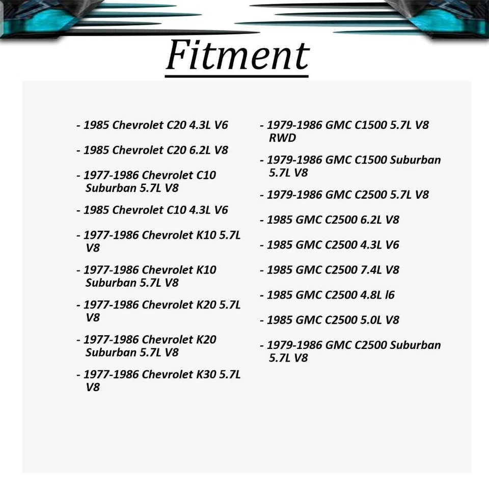 Equilibrador armónico de motor para GMC K3500 5,7 L 1979-1986 Foto 3 de 4