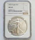 2026 Silver Eagle NGC MS69