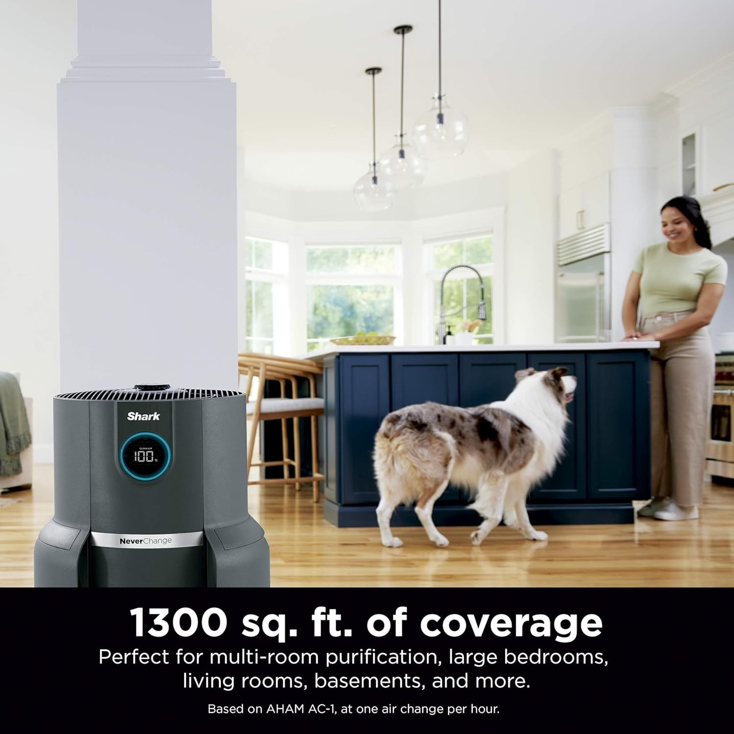 Shark HP305 Never Change Air Purifier Max with Odor Neutralizer Tech, Black