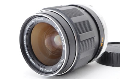 Near MINT] Minolta MC W.Rokkor-HH 35mm f/1.8 Wide Angle Lens From