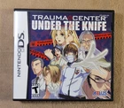 *No Game* 2006 Trauma Center Under the Knife Nintendo DS Case & Manual Only