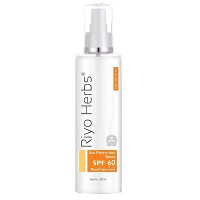 Riyo Herbs Sun Protection Spray Spf 60 For All Skin Types 200ml