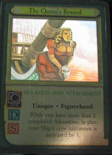 The Queen's Reward (Foil) Ungraded 7S: Promo 7th Sea
