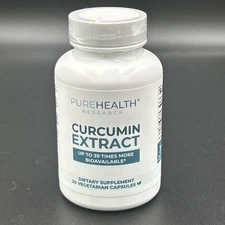 Pure Health Research Curcumin Extract - 30 Capsules[2027]