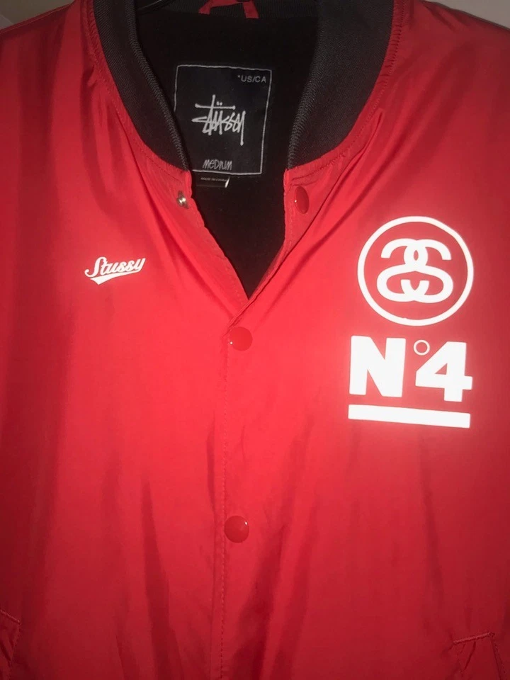 Stussy Jacket Polar Fleece Stadium Windrunner Size Medium - Rare - Image 4 of 4