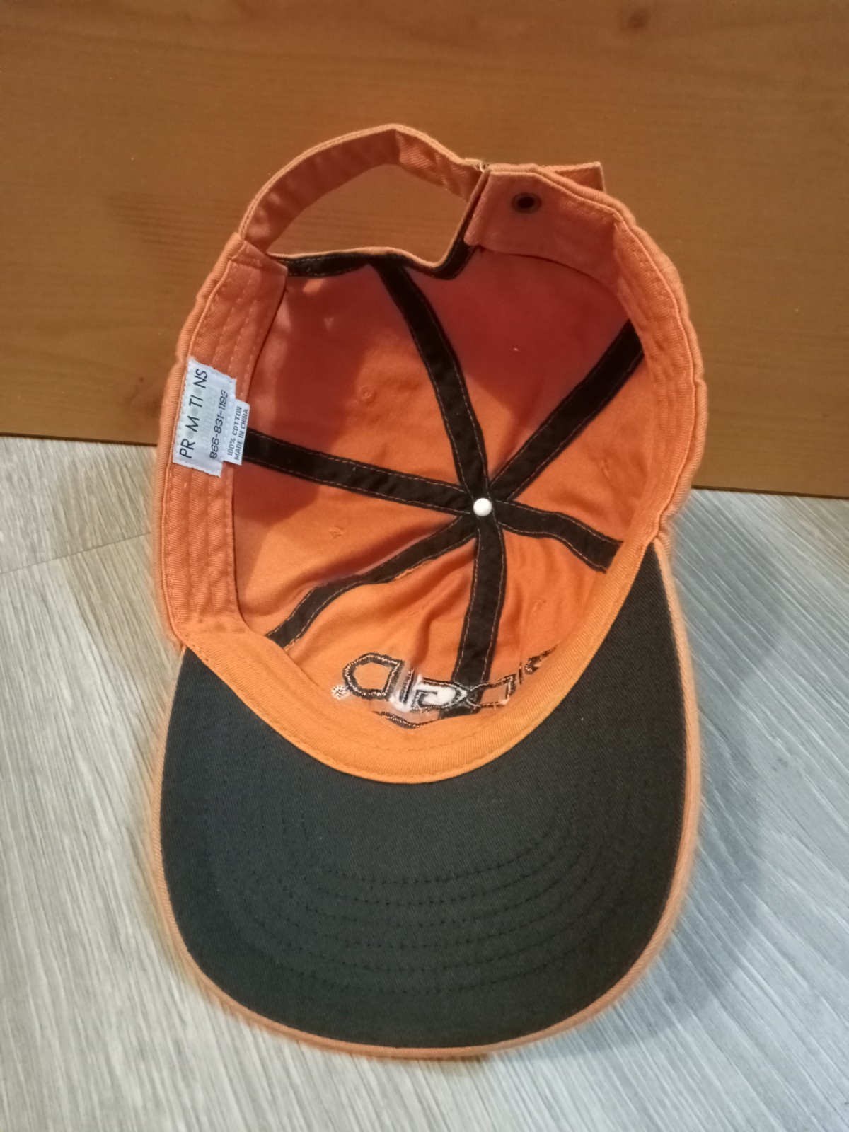 Ridgid Tools Cap Orange Adjustable Carpenter Truc… - image 3