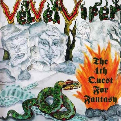 VELVET VIPER- The 4th Quest For Fantasy CD ex ZED YAGO, Jutta Weinhold on vocals