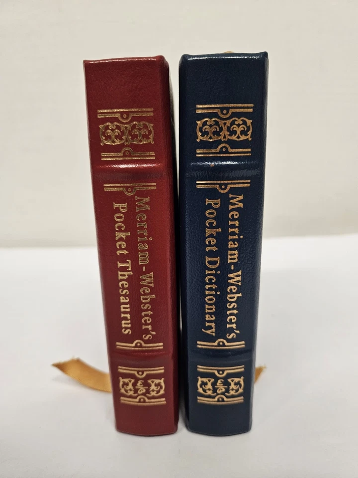 Easton Press Merriam-Webster's Pocket Dictionary Thesaurus Set 2006 - Image 2 of 4