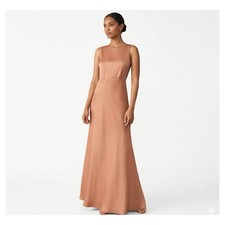 Sachin & Babi BHLDN Beckett Satin Maxi Dress NWT Size 6