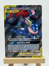 Pokemon TCG Greninja & Zoroark GX Full Art Holo Card 200/214 Unbroken Bonds on eBay