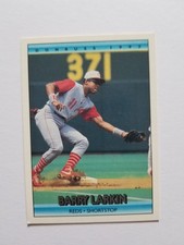 1992 Donruss #185 Barry Larkin Cincinnati Reds HOF