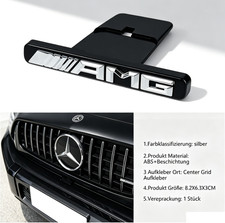 Geeignet für Mercedes-Benz AMG GT R S Logo Chrom Panamericana Kühlergrill Kühler Geeignet für Mercedes-Benz AMG GT R S Logo Chrom Panamericana Kühlergrill Kühler