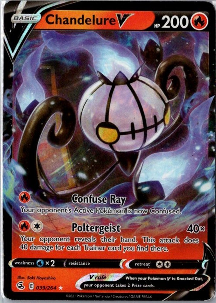 Chandelure V [SWSH08 - 039/264] Lightly Played