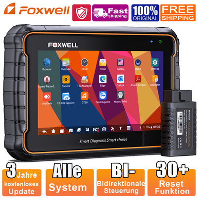 2026 Profi KFZ Foxwell GT60 Diagnosegerät Auto OBD2 Scanner TPMS DPF ALLE SYSTEM