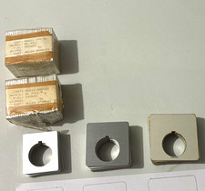 30mm Push Button Plates Aluminum legend Plates, lot of 151