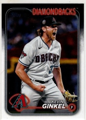 2024 Topps Series Two Baseball Kevin Ginkel No. 572 Arizona Diamondbacks