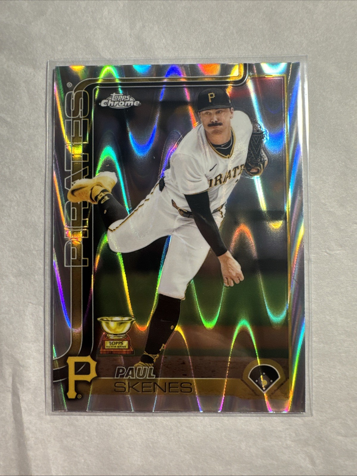 2025 Topps Chrome - Paul Skenes #300 RayWave Refractor