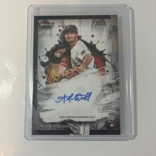 2024 Topps Finest Alika Williams Refractor Rookie Autogramm - Bild 1 von 2
