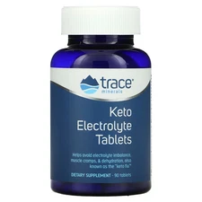2 X Trace Minerals Research, Keto Electrolyte Tablets, 90 Tablets
