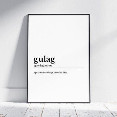 Gulag Call of Duty Warzone Gaming Poster Druck Nachnahme A5 A4 A3 kostenloser UK-Versand