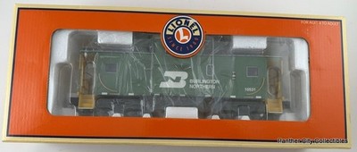 Lionel #6-17651 Burlington Northern Extended Vision Caboose  O Scale Railroad