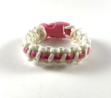 8 in. Paracord Bracelet, Handmade, Type III, 550 lb