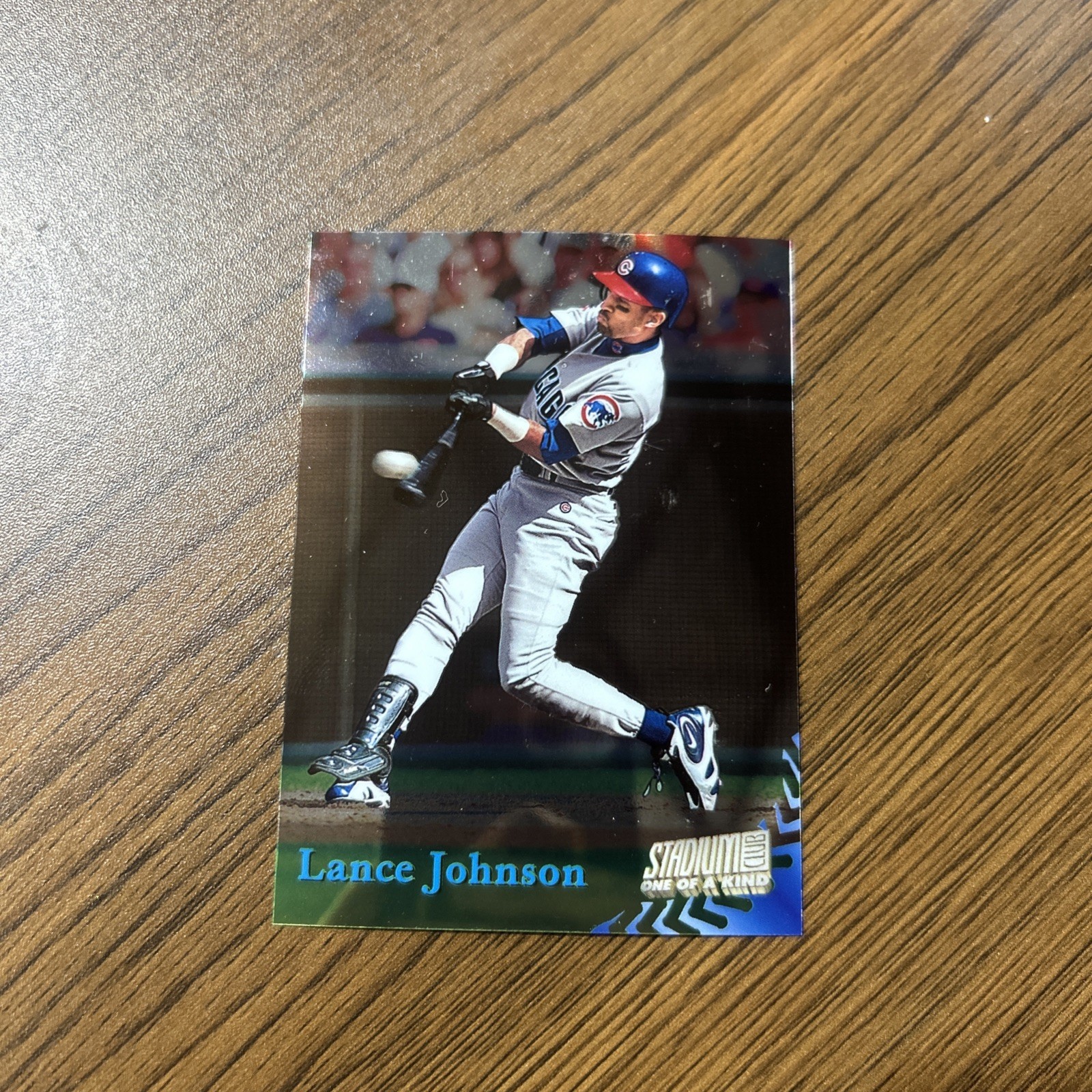 1998 Stadium Club One Of A Kind Lance Johnson /150! Chicago Cubs READ