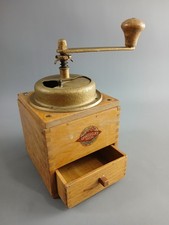 Alte Leinbrocks Ideal Kaffeemühle DEKO Vintage Kaffee Holz 20er/40er Jahre alt !