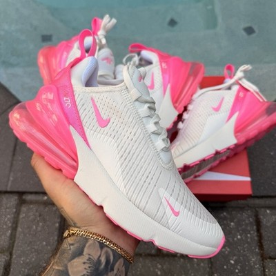 WOMEN S 6 - NIKE AIR MAX 270 SUMMIT WHITE PINK SPELL HJ3222-104