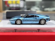 DMH 1:64 Scale Ice Blue 1984 288 GTO Racing Sports Model Diecast Resin Car