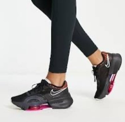 Nike Air Zoom SuperRep 3 Black Tiger Animal Print Breathable Mesh Sneakers