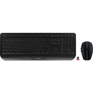 Cherry Gentix Desktop. Keyboard form Factor: Full-Size 100%. Keyboard Style: Str