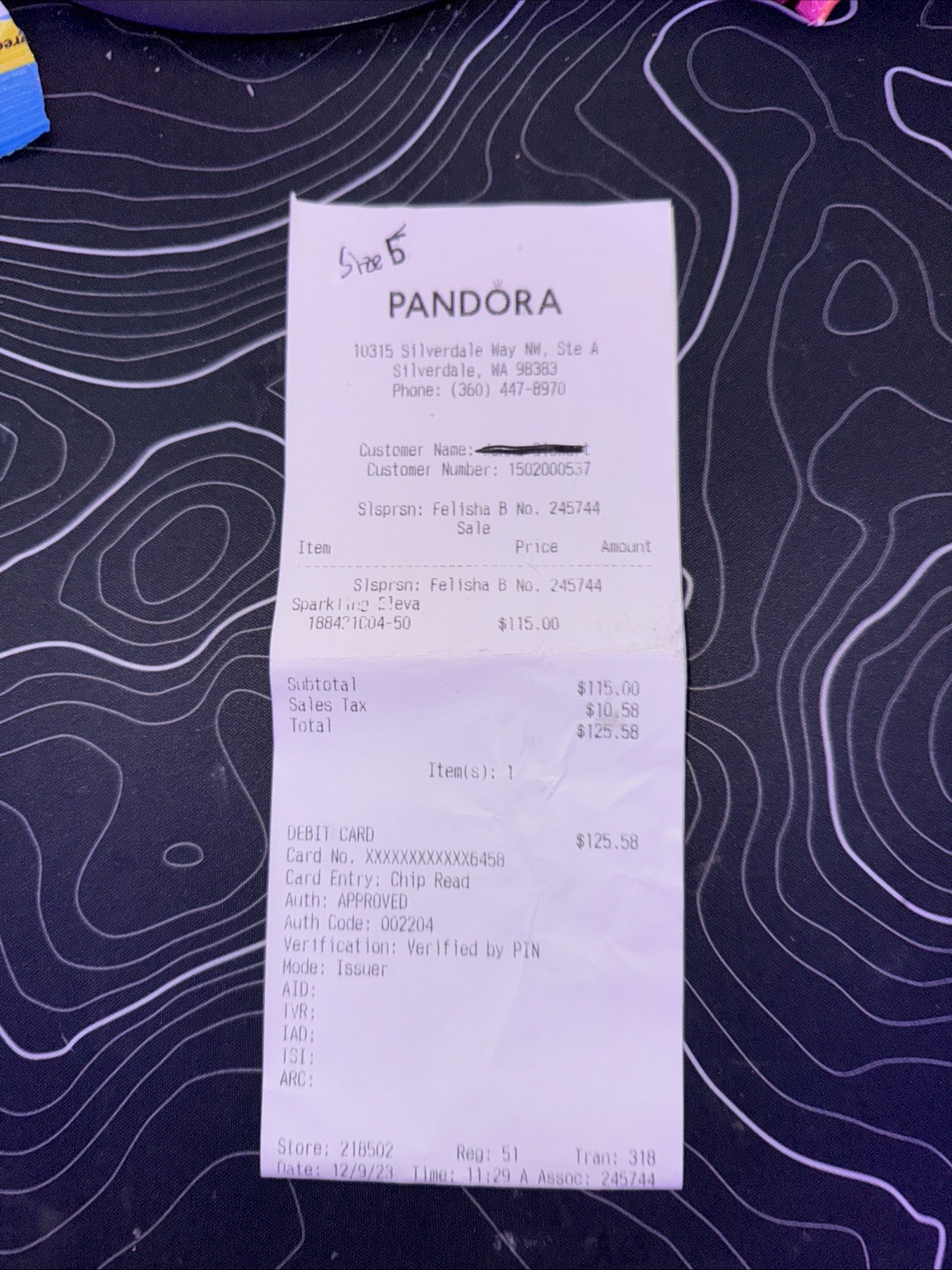 Pandora Silver Ring - image 5